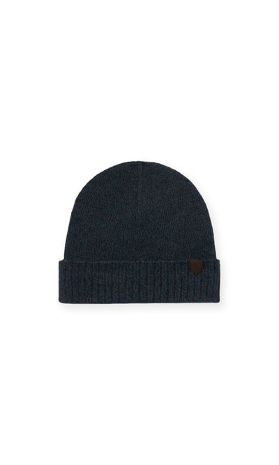 Berretto In Pregiato Cashmere Mouliné