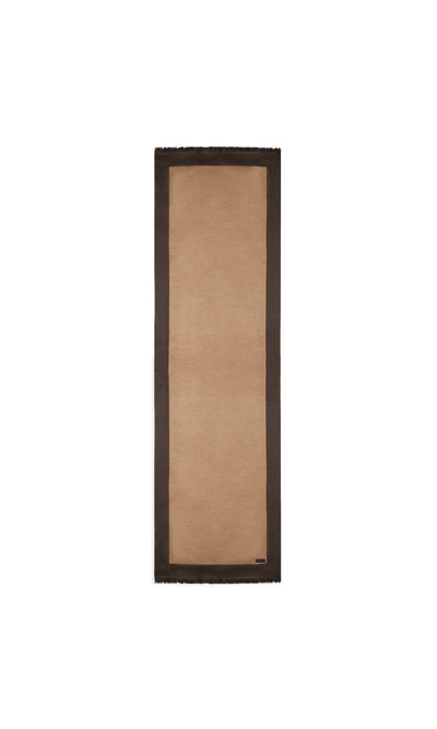 Scarf Crafted From Pure Brushed Silk