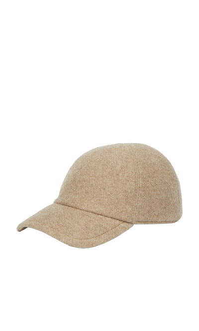 Cappello Da Baseball In Cashmere