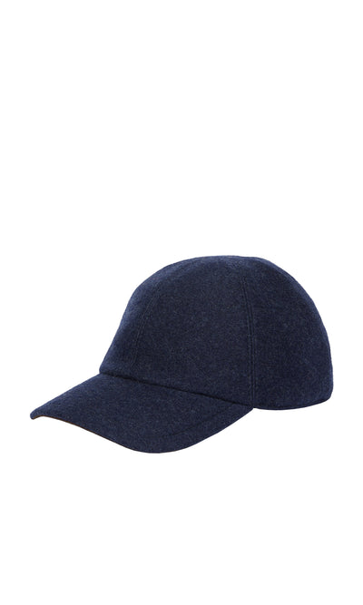 Cappello Da Baseball In Cashmere