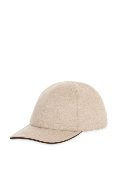 Cappello Da Baseball In Lana Vergine