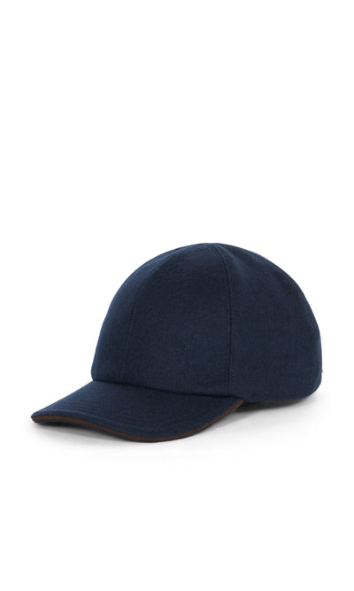 Cappello Da Baseball In Lana Vergine