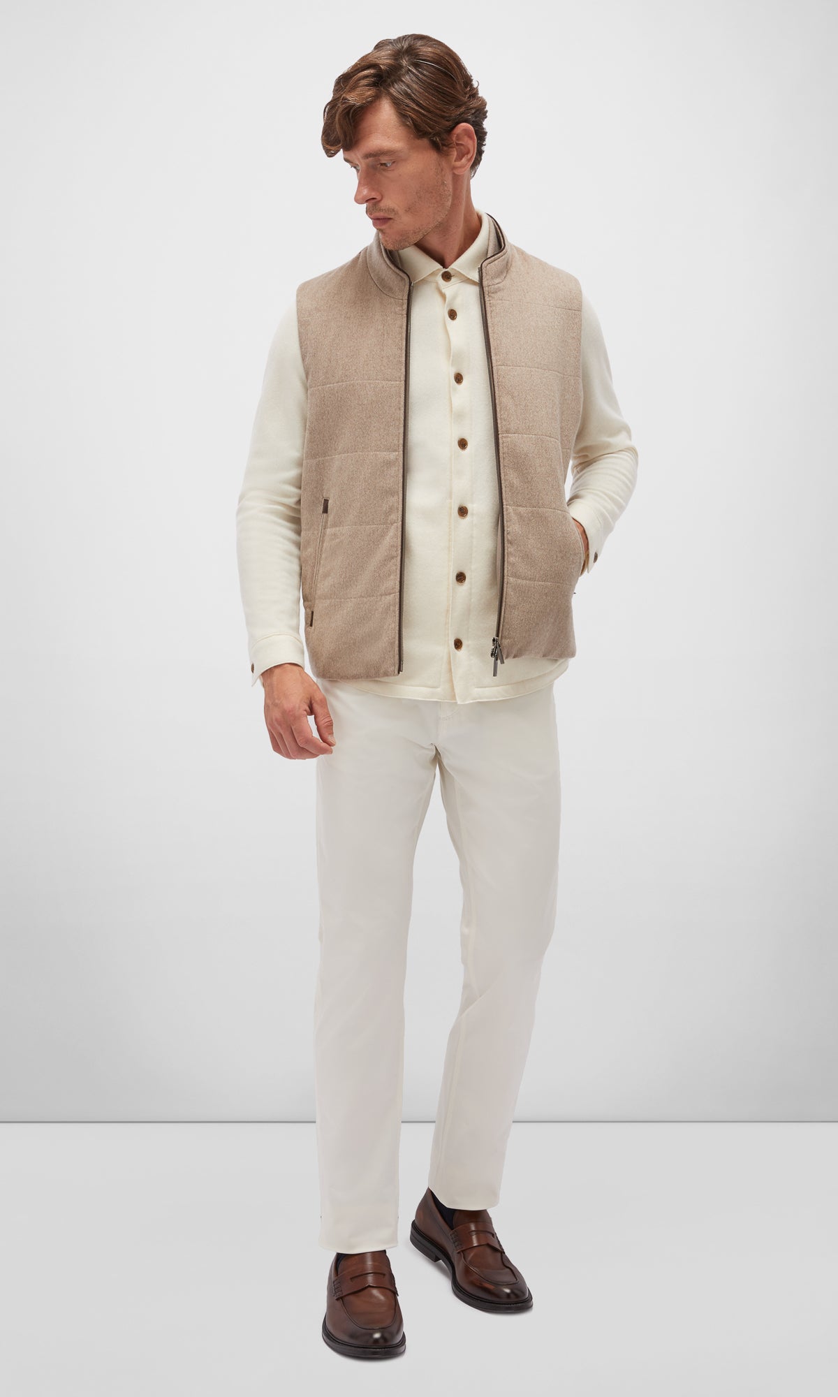 Cashmere Arena Vest | Maurizio Baldassari – MAURIZIO BALDASSARI BRERA