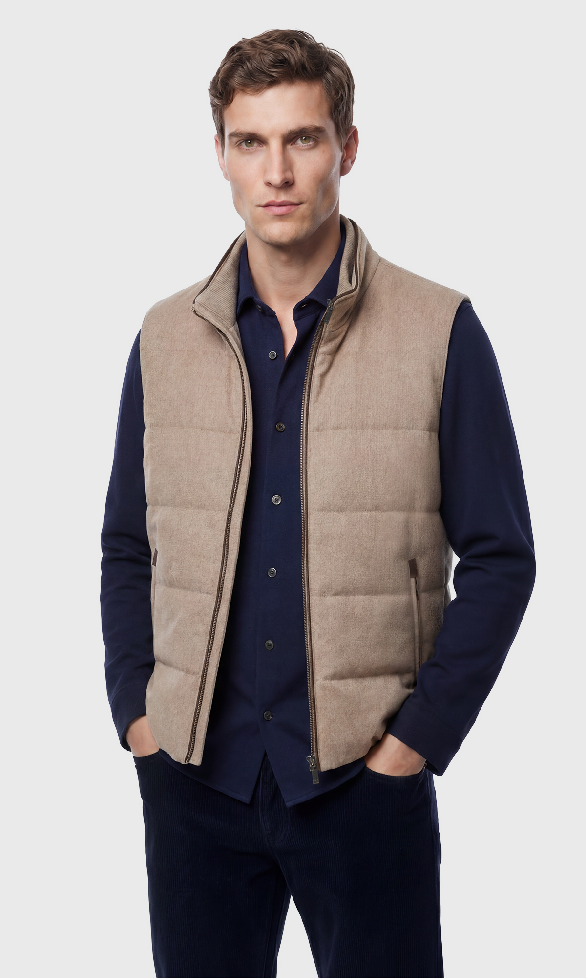 Cashmere Arena Vest | Maurizio Baldassari – MAURIZIO BALDASSARI BRERA