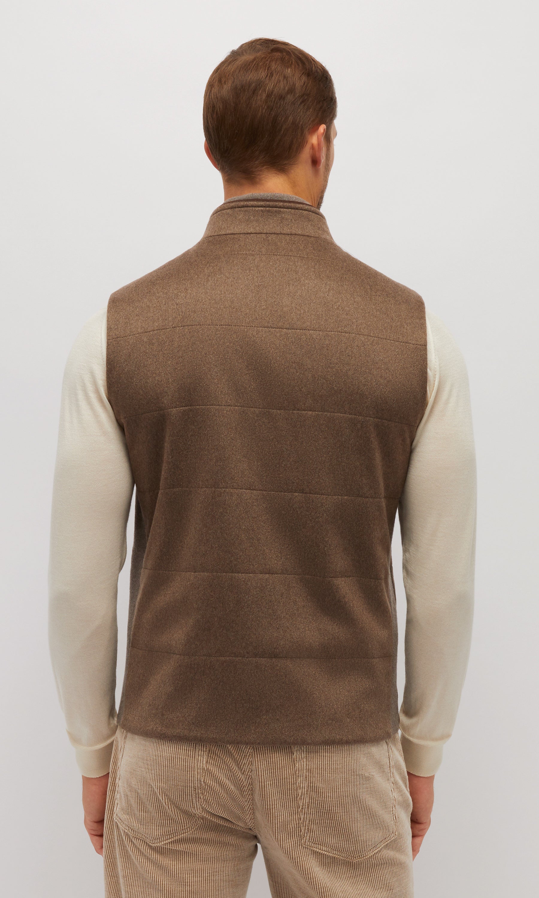 Arena Cashmere Vest – MAURIZIO BALDASSARI BRERA