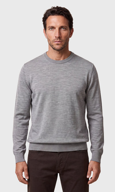 Crew-neck Sweater In Finest Wool Wish