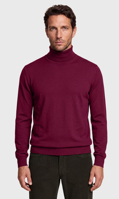 Pullover Dolcevita In Pregiata Lana