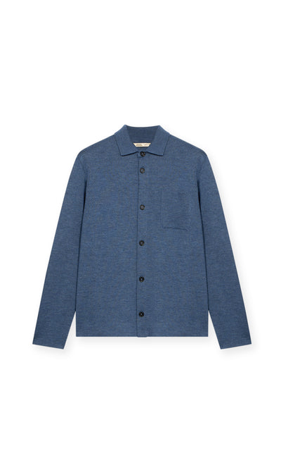 Overshirt In Cashmere E Seta