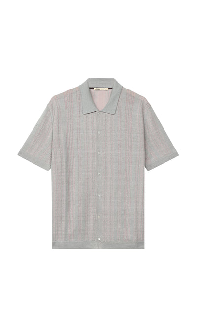 Polo Cambio Punto Knit In Lino E Cotone