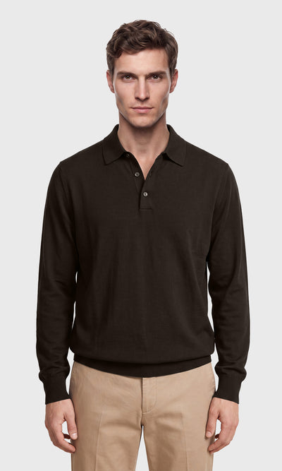 Malpensa Polo Shirt In Ultra-Fine Wish Wool