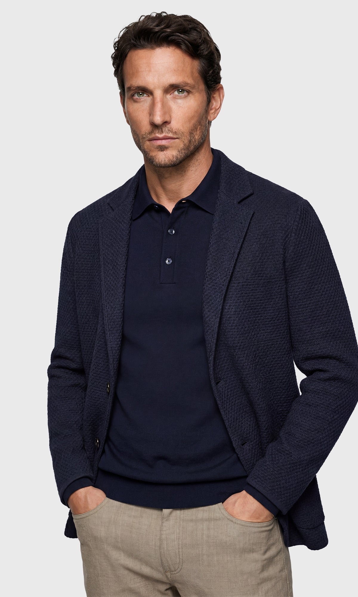 MAURIZIO BALDASSARI MILANO ウール混 ジャケット 46 San Marco Wool Swacket – MAURIZIO BALDASSARI BRERA