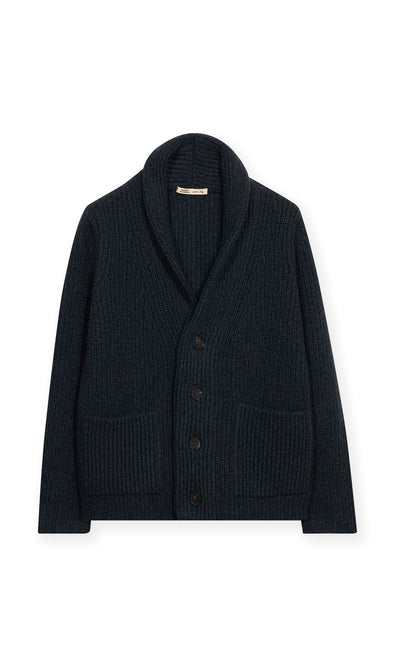 Cardigan In Puro Cashmere Mouliné