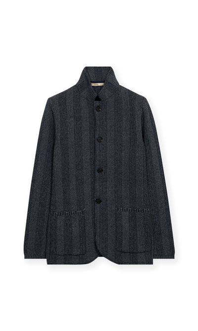 Giacca Stendhal In Maglia Blend Lana, Cotone, Cashmere E Seta