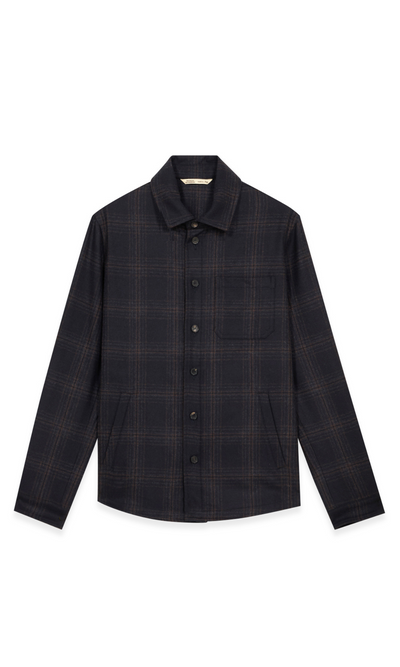 Overshirt Check In Lana E Cashmere