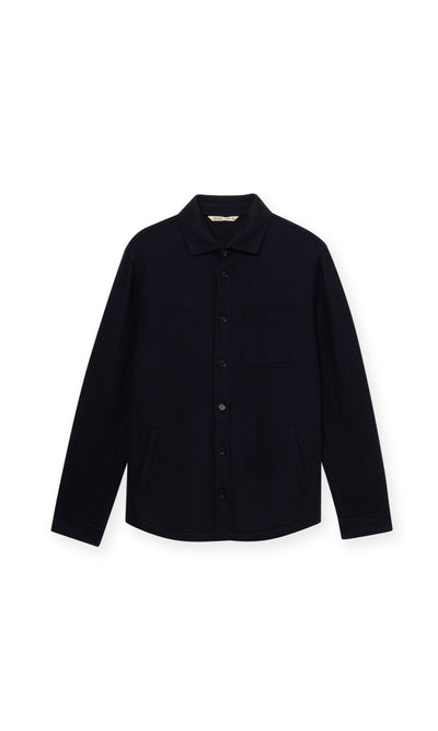 Solferino Overshirt In Pregiato Cashmere