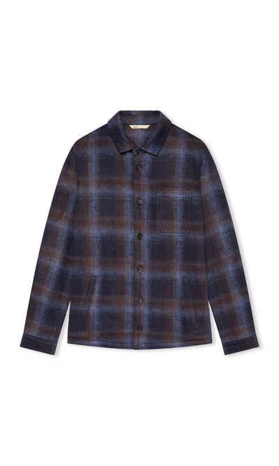 Overshirt In Jersey Di Lana Extra Fine