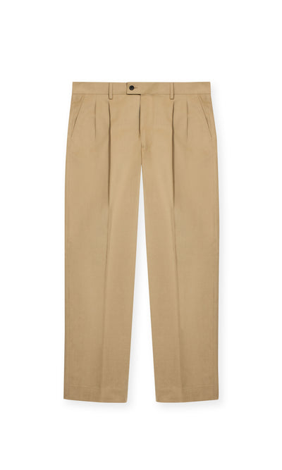 Pantaloni Chino In Cotone Stretch