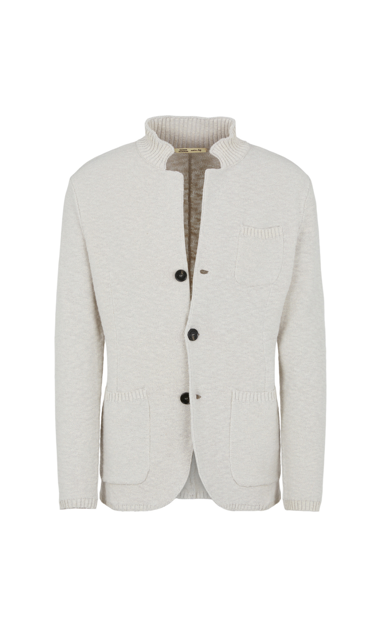 Three-pocket Swacket with Moulinè workmanship | Maurizio